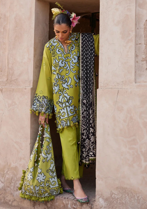Lawn - Elan - Unstitched 25 - Solene A