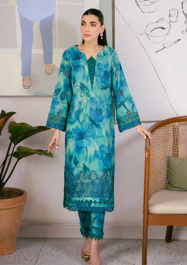 Lawn - Nureh - Ballerina - Chikankari Summer - 2 Pcs - NBCS25#148S