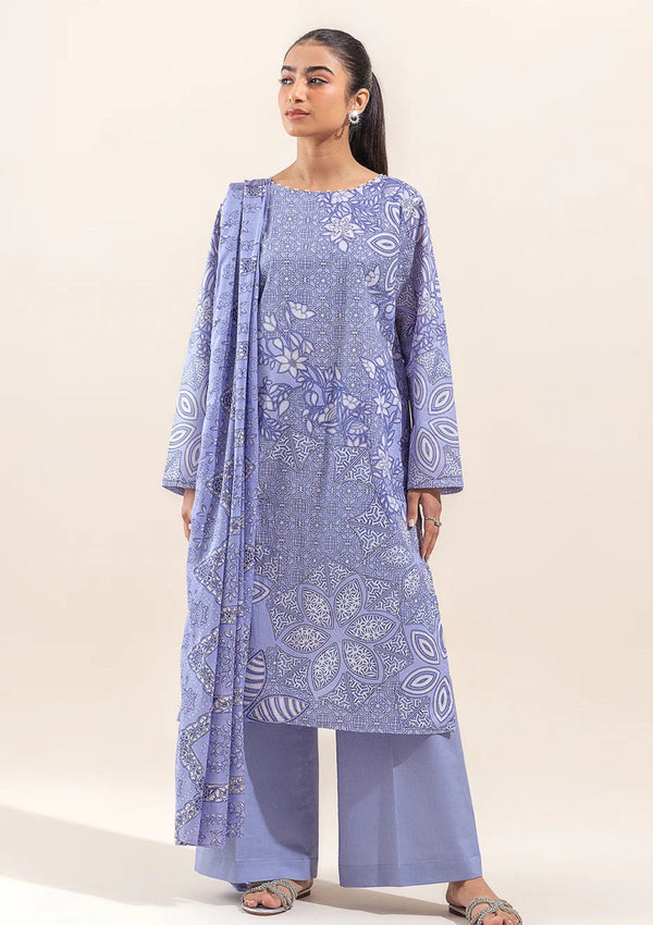 Lawn - Beechtree - Summer Unstitched - BT1S24U24 - Blue Blizzard
