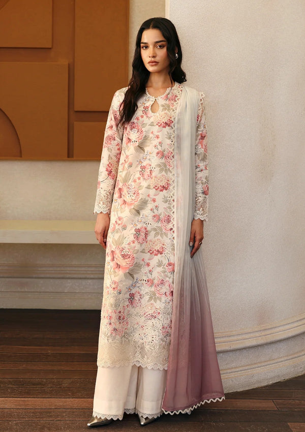 Lawn - Afrozeh - Day Break - Printed Kari - AL-25-V11-03
