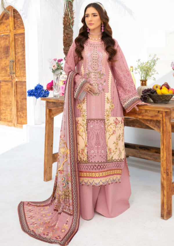 Lawn Collection - Humdum - Saira Bano - HB24#01