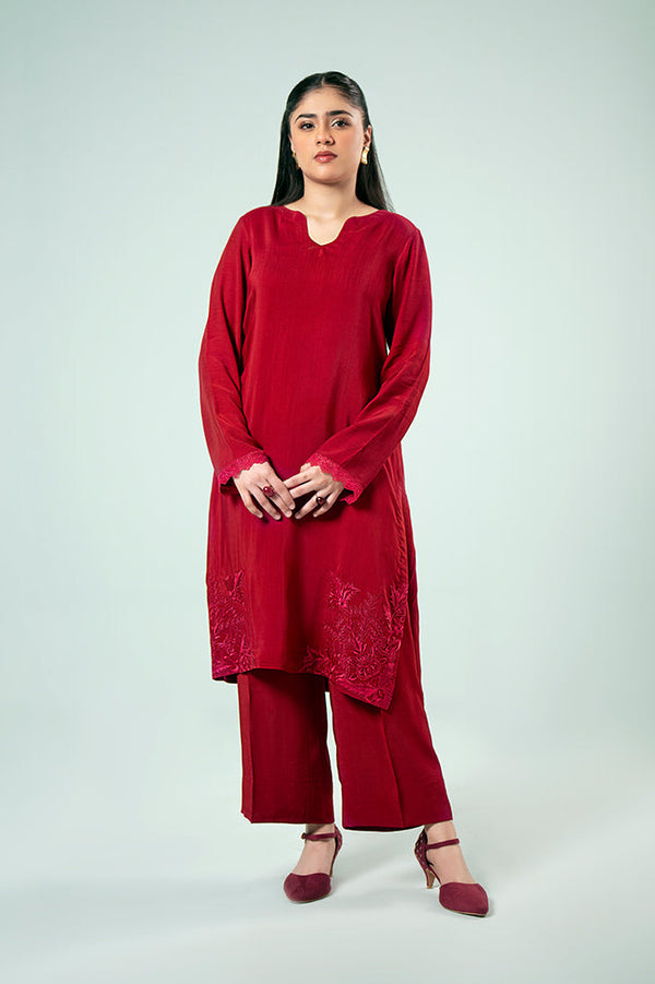 Pret Collection - Fozia Khalid - Basics Vol 3 - Embroidered Co-ord Set