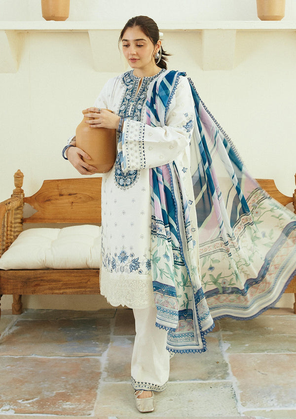 Lawn Collection - Zara Shahjahan - Coco - Eid Edit 24 - CEE#04 - IVORY