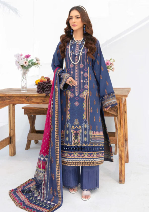 Lawn Collection - Humdum - Saira Bano - HB24#05