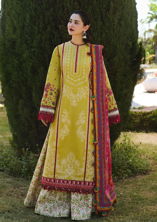 Lawn Collection - Hussain Rehar - SS 24 - D#03 - Zest