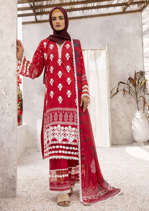 Lawn Collection - Dua - Gul-e-Zarki - Sapphire - DGS24#12