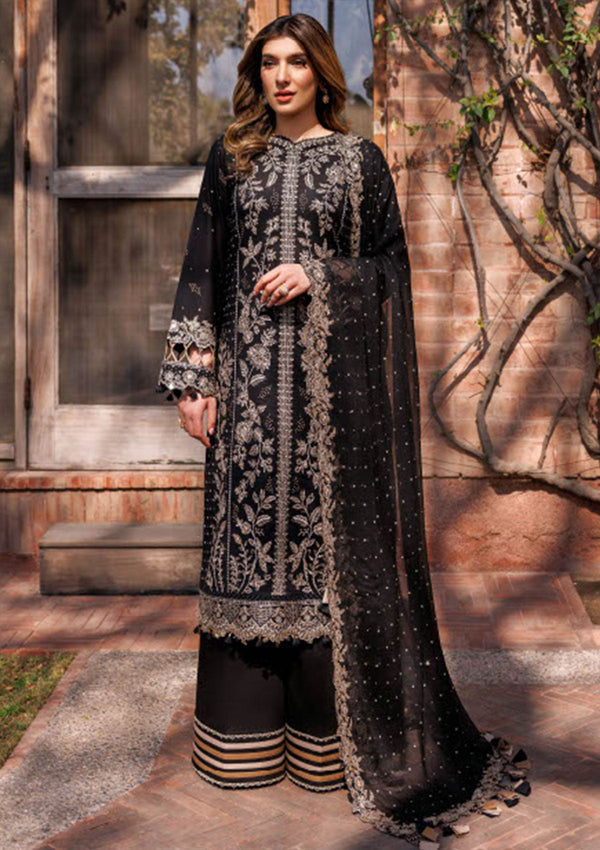 Lawn Collection - Farasha - Kaavish - FK24#03 - RAVEN AURA