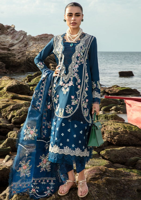 Lawn Collection - Saira Shakira - Crimson - Lawn 24 - D#1B - Lolita - Lapis