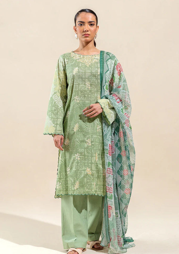 Lawn - Beechtree - Summer Unstitched - BT1S24U34 - Sage Pearl