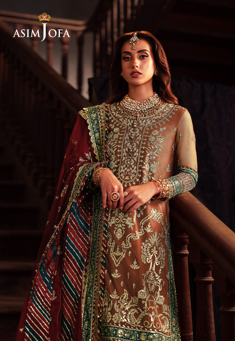 AJKB-01 EMBROIDERED NET 3 PCS