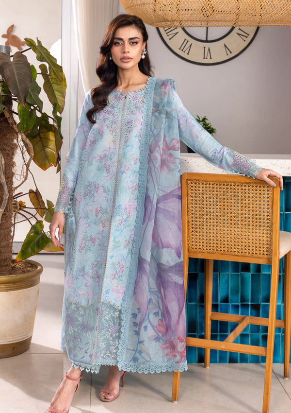 Lawn - Rang Rasiya  - Carnation - Luxury Festive Edit 25 - RSC#14 - Leeza
