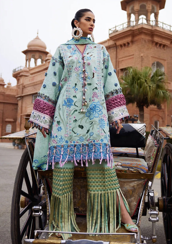 Lawn - Elan - Unstitched 25 - Amara B