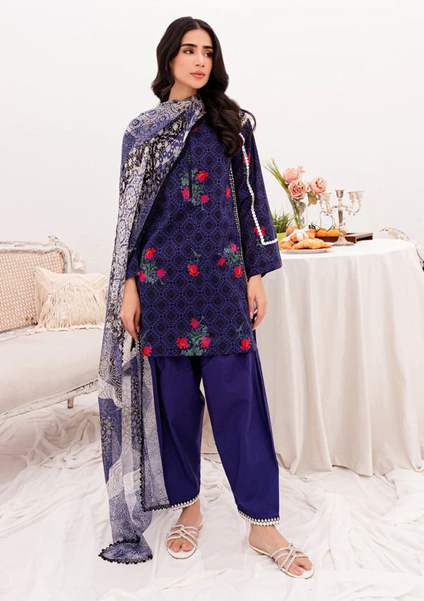 Lawn Colleection - Tabeer - Printkari - TP24#4B - Ada