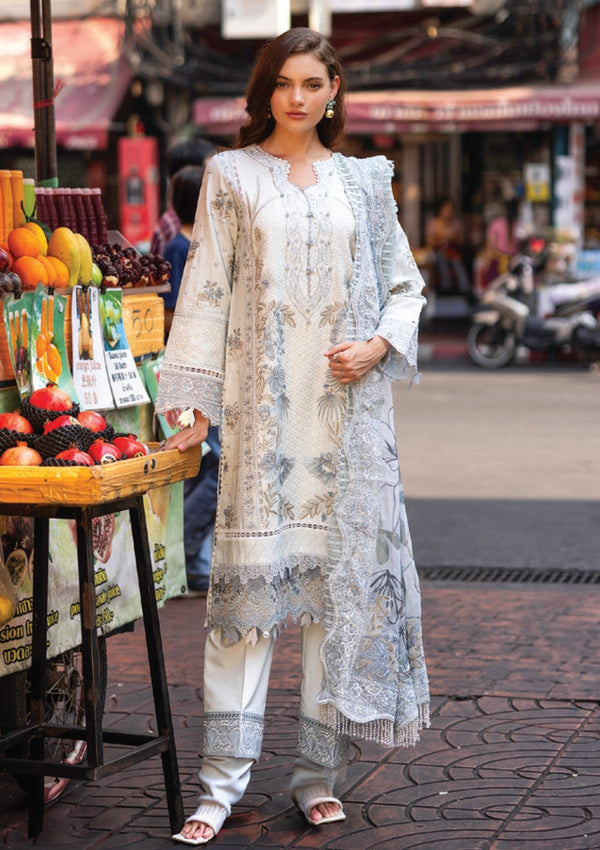 Lawn - Zarqash - Luxury Unstitched - ZQLU25#03