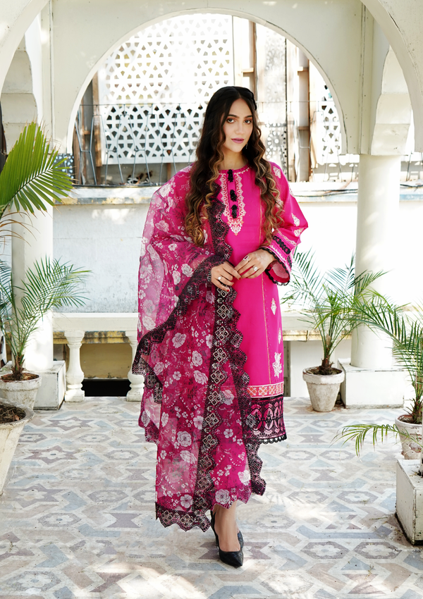 Lawn Collection - Rubaaiyat - Embroidered - D#8