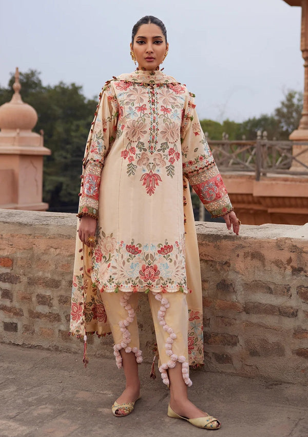 Lawn - Elan - Unstitched 25 - Zahara B