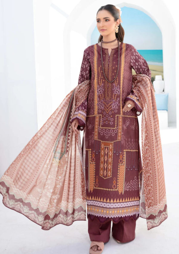 Lawn Collection - Humdum - Saira Bano - HB24#07