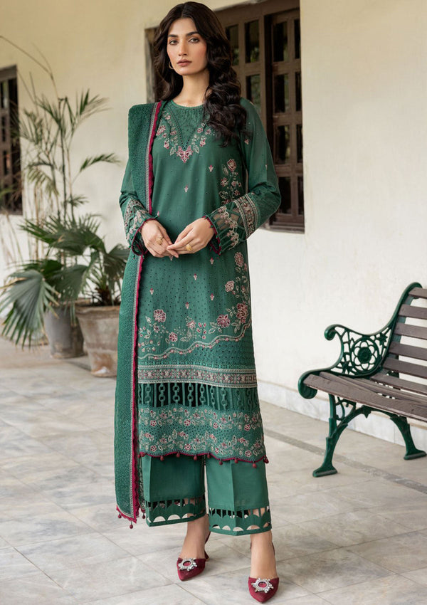 Lawn Collection - Farasha - Bahaar -FBL24#04 - AZURE GRACE