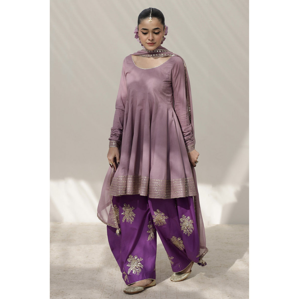 Monotone Purple Outfit | Choti Eid' 26 | DYOT