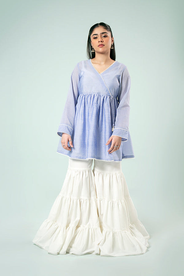 Pret Collection - Fozia Khalid - Basics Vol 3 - Angrakha Chic Frock