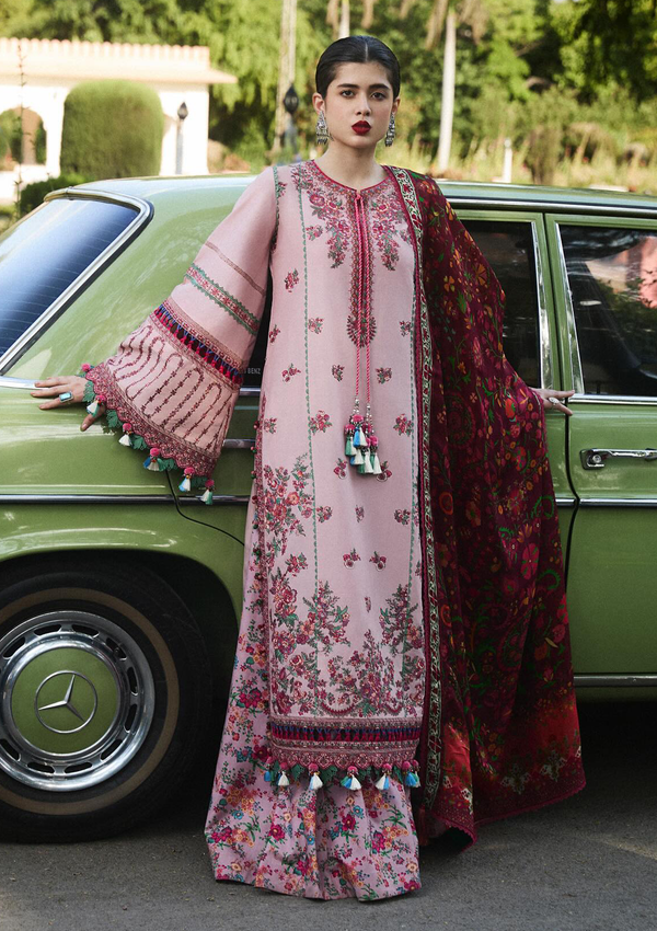 Lawn Collection - Hussain Rehar - SS 24 - D#01 - Sakura