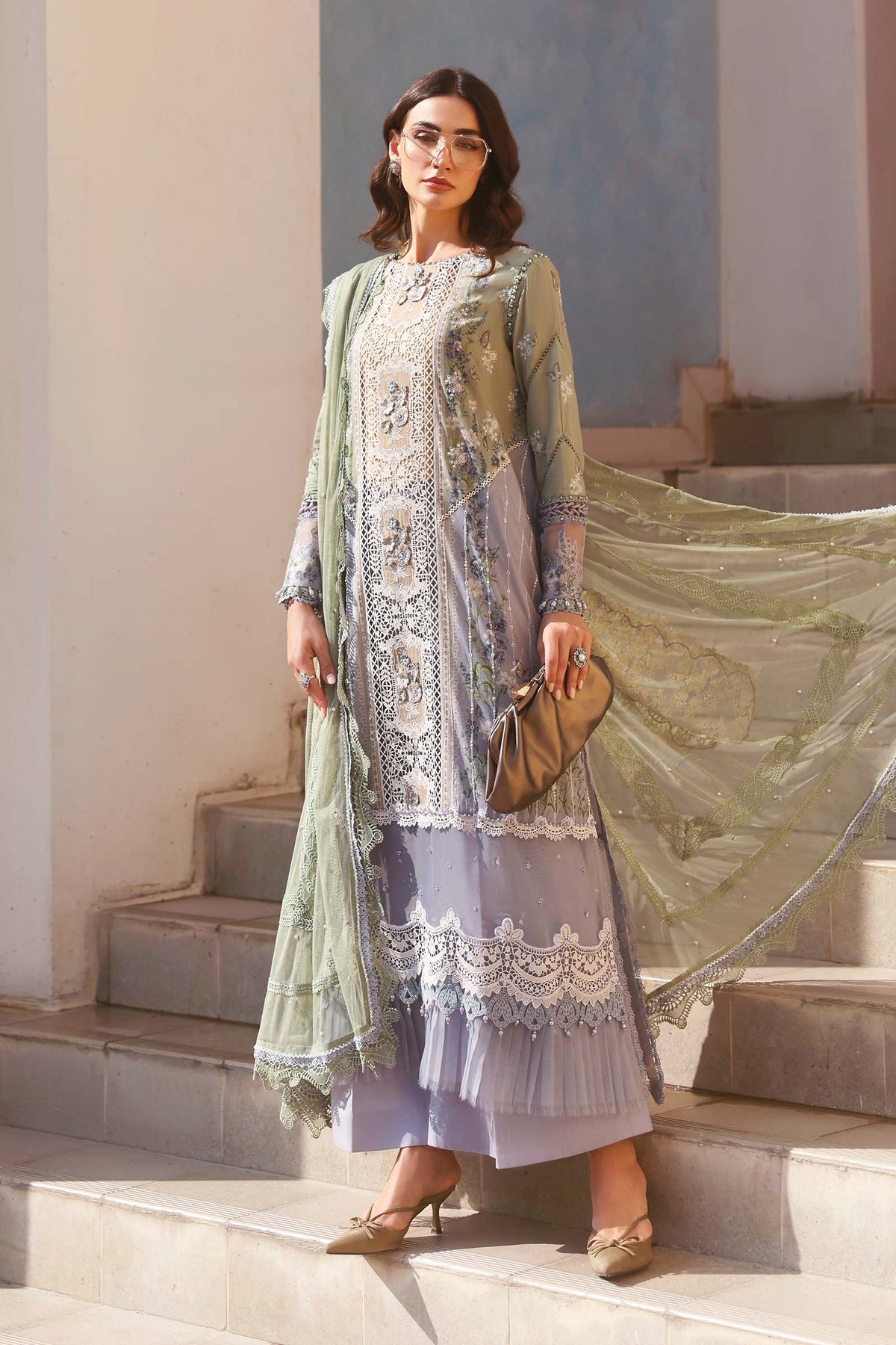 Embroidered Lawn Suit