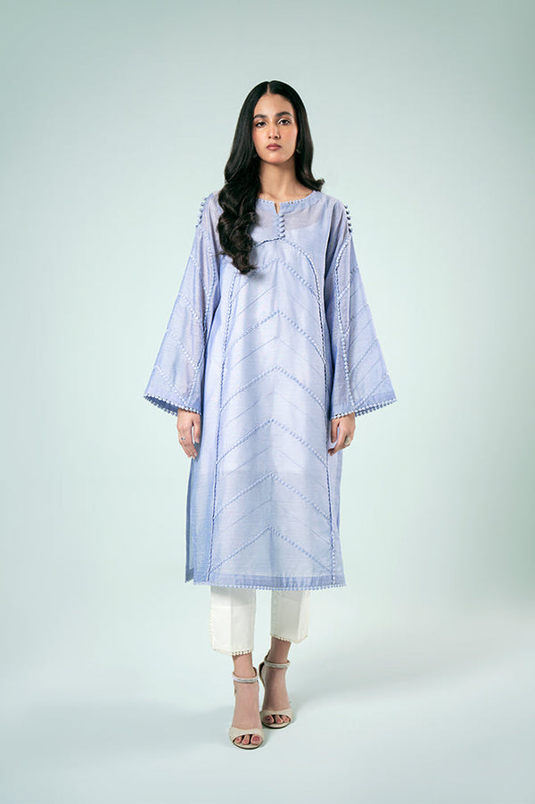 Pret Collection - Fozia Khalid - Basics Vol 3 - Lavender Tunic