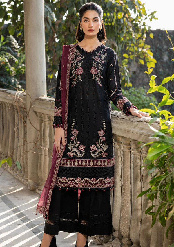 Lawn Collection - Farasha - Bahaar -FBL24#06 - TWILIGHT BLOOM