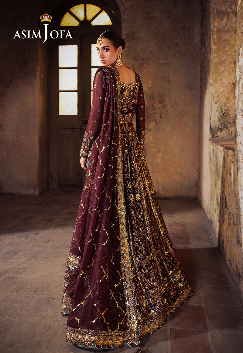 AJKB-08 EMBROIDERED CHIFFON 3 PCS