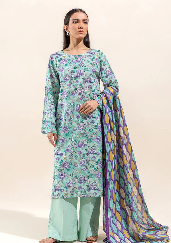 Lawn - Beechtree - Summer Unstitched - BT1S24U23 - Floret Gleam