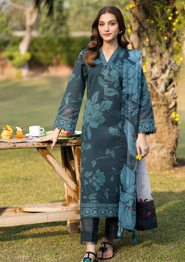Lawn - Alizeh - Sheen Prints 25 - AF-PL-6035 - Nigella