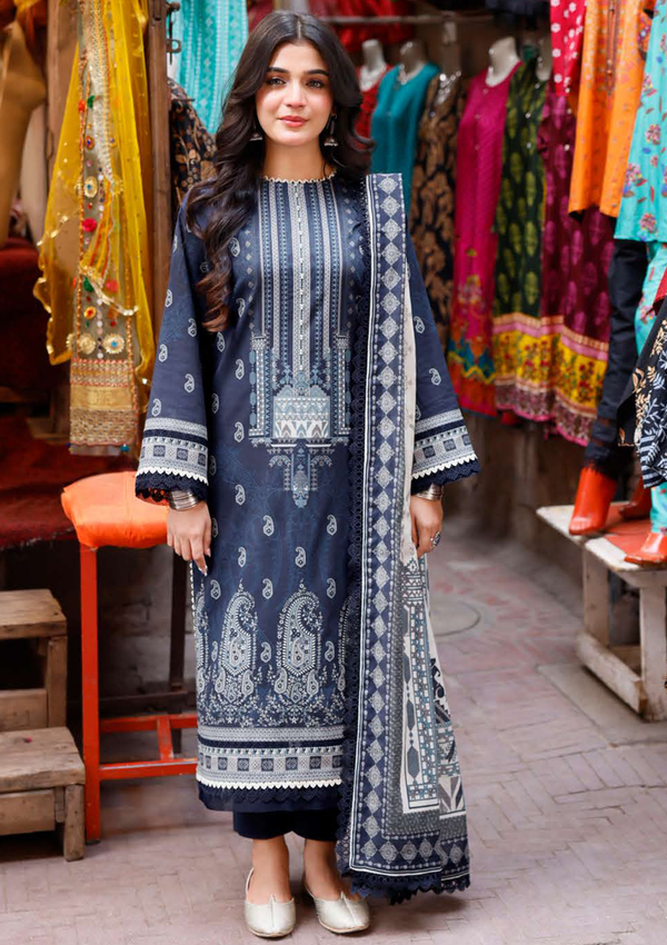 Lawn Collection - Asim Jofa - Basic Prints 24 - AJBB#04