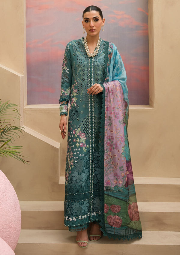 Lawn Collection - Afrozeh - The Painted Garden - Stellar Sage