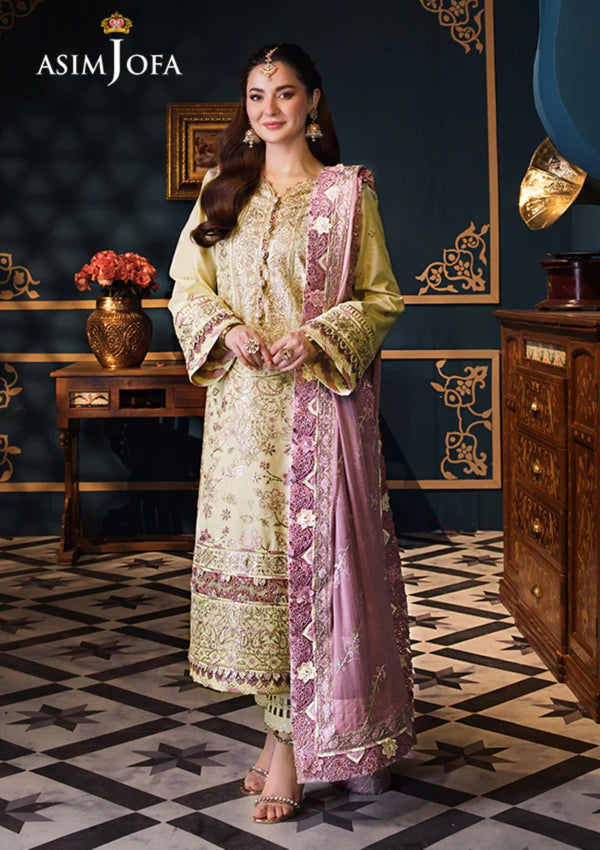 Lawn Collection - Asim Jofa - Fasana - e - Ishq - AFI24#15