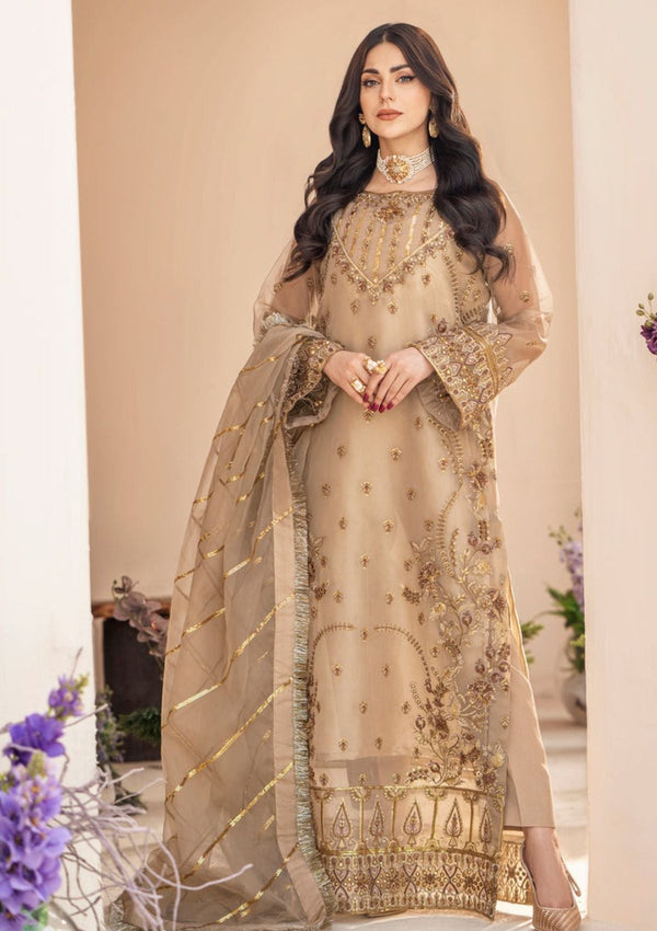 Formal Collection - Mashq - Zainab - Gorgeous Gold (QFD-0069)