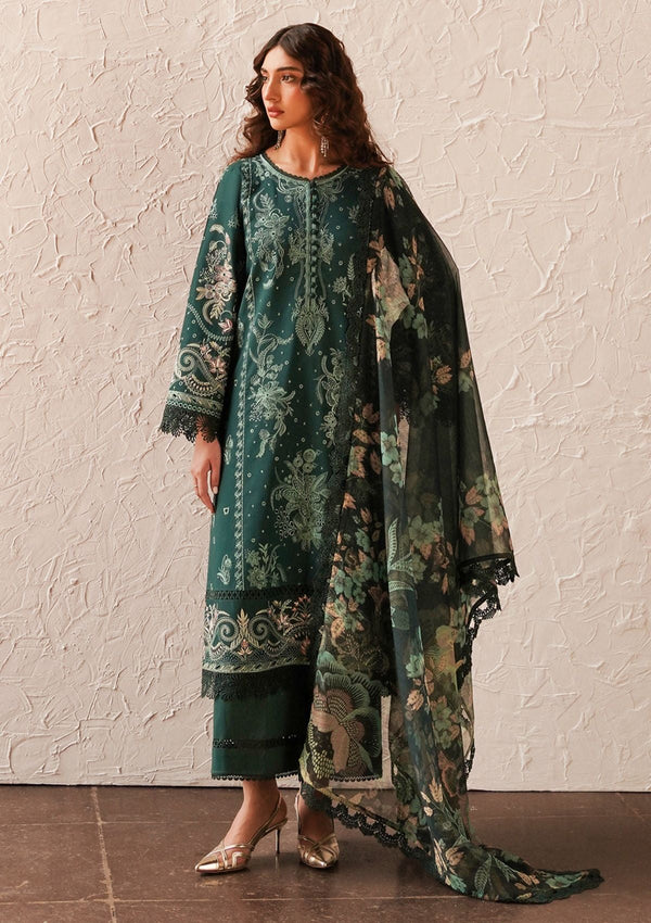 Lawn Collection - Afrozeh - Chikankari - Festive 24 - ACF#4 - Viridian