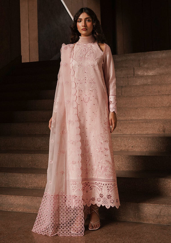 Lawn Collection - Afrozeh - Chikankari - Festive 24 - ACF#7 - Rosella