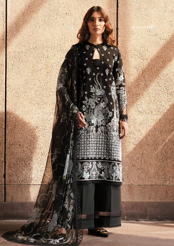 Lawn Collection - Afrozeh - Chikankari - Festive 24 - ACF#5 - Caviar