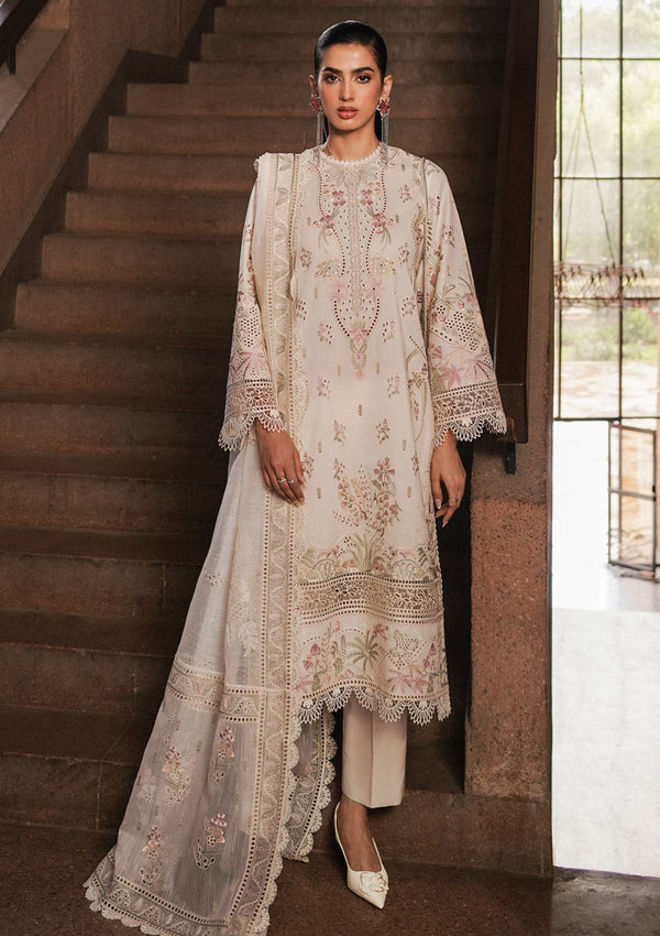 Lawn Collection - Afrozeh - Chikankari - Festive 24 - ACF#8 - Gypsum