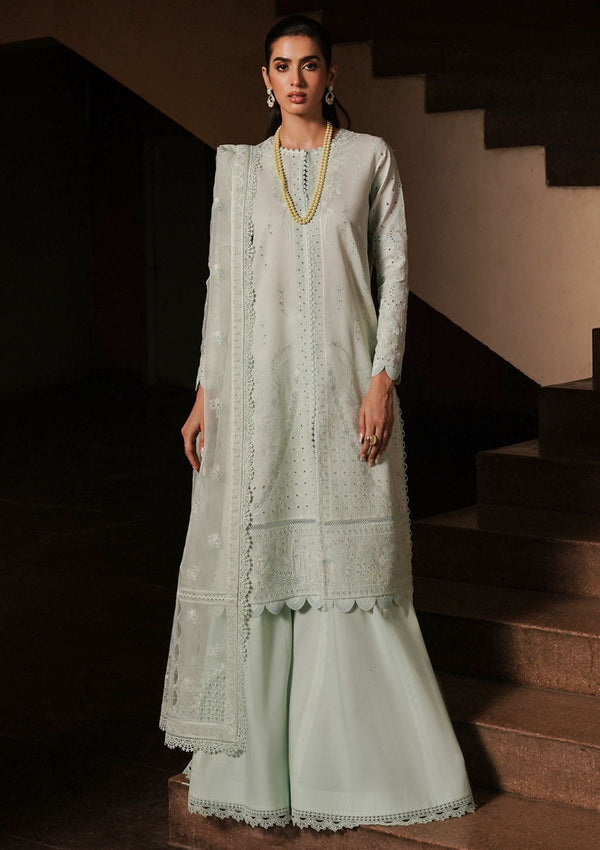 Lawn Collection - Afrozeh - Chikankari - Festive 24 - ACF#6 - Celadon