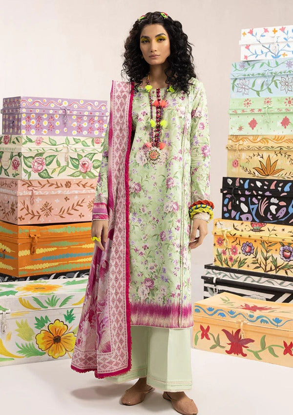 Lawn Collection - Ellena - Digital Printed - 3 Pcs - EAS-L3-02-04