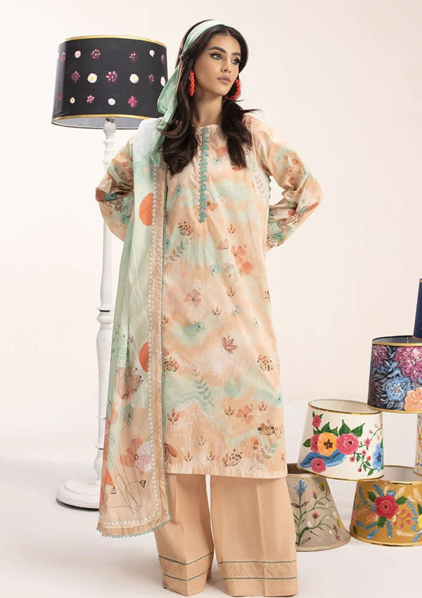 Lawn Collection - Ellena - Digital Printed - 3 Pcs - EAS-L3-02-18