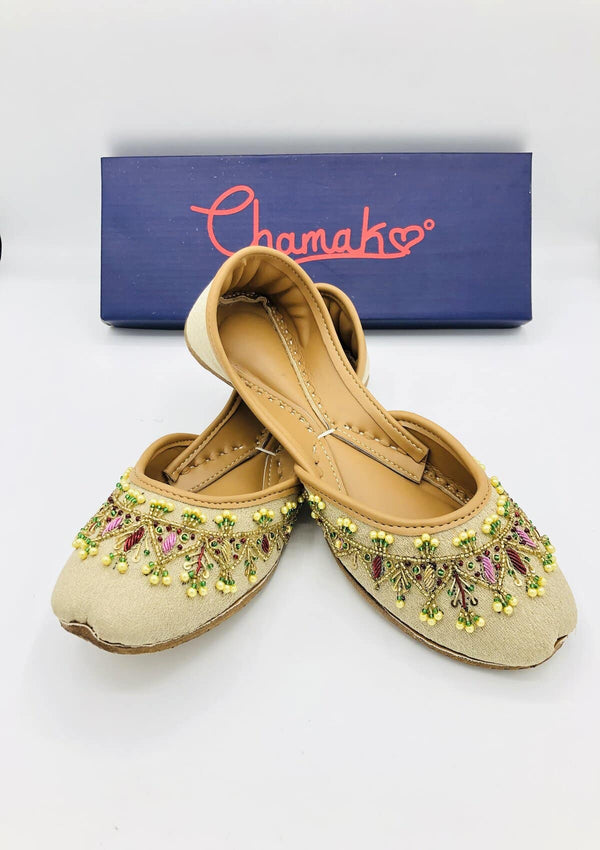 Footwear Collection - Chamak - Ethnic Bow - D#019