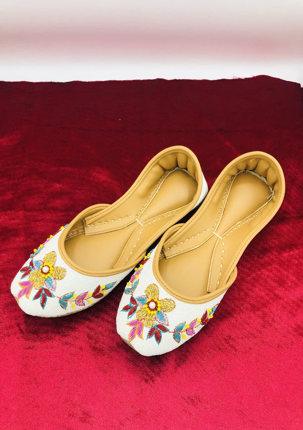 Footwear Collection - Chamak - Fiery Bloom - D#017