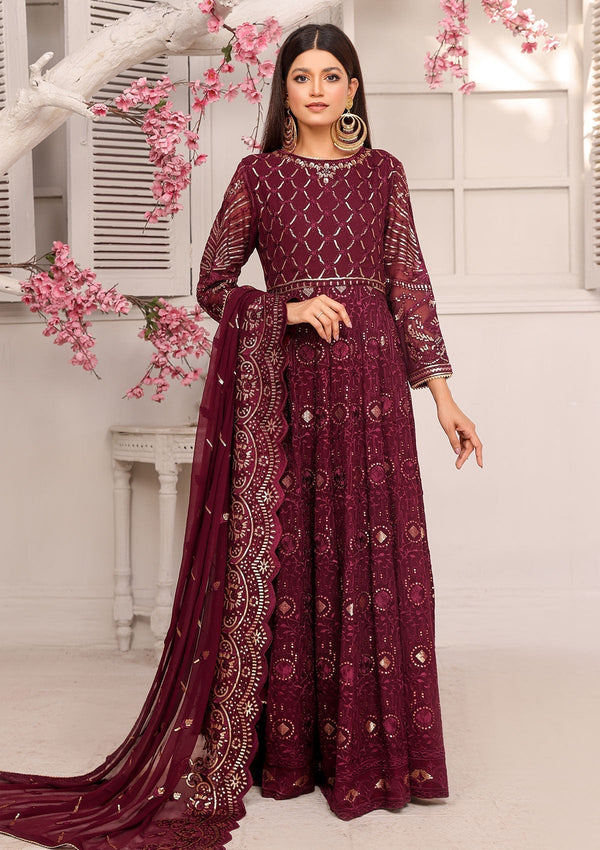 Formal Dress - Rubaaiyat - Chiffon with Sequence - D#3 A