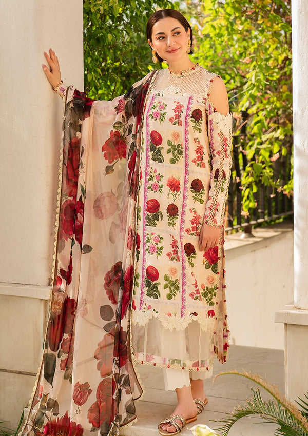 Lawn Collection - Asifa & Nabeel - Meraki Summer Vol 2 - AM24#09 - Gulabo