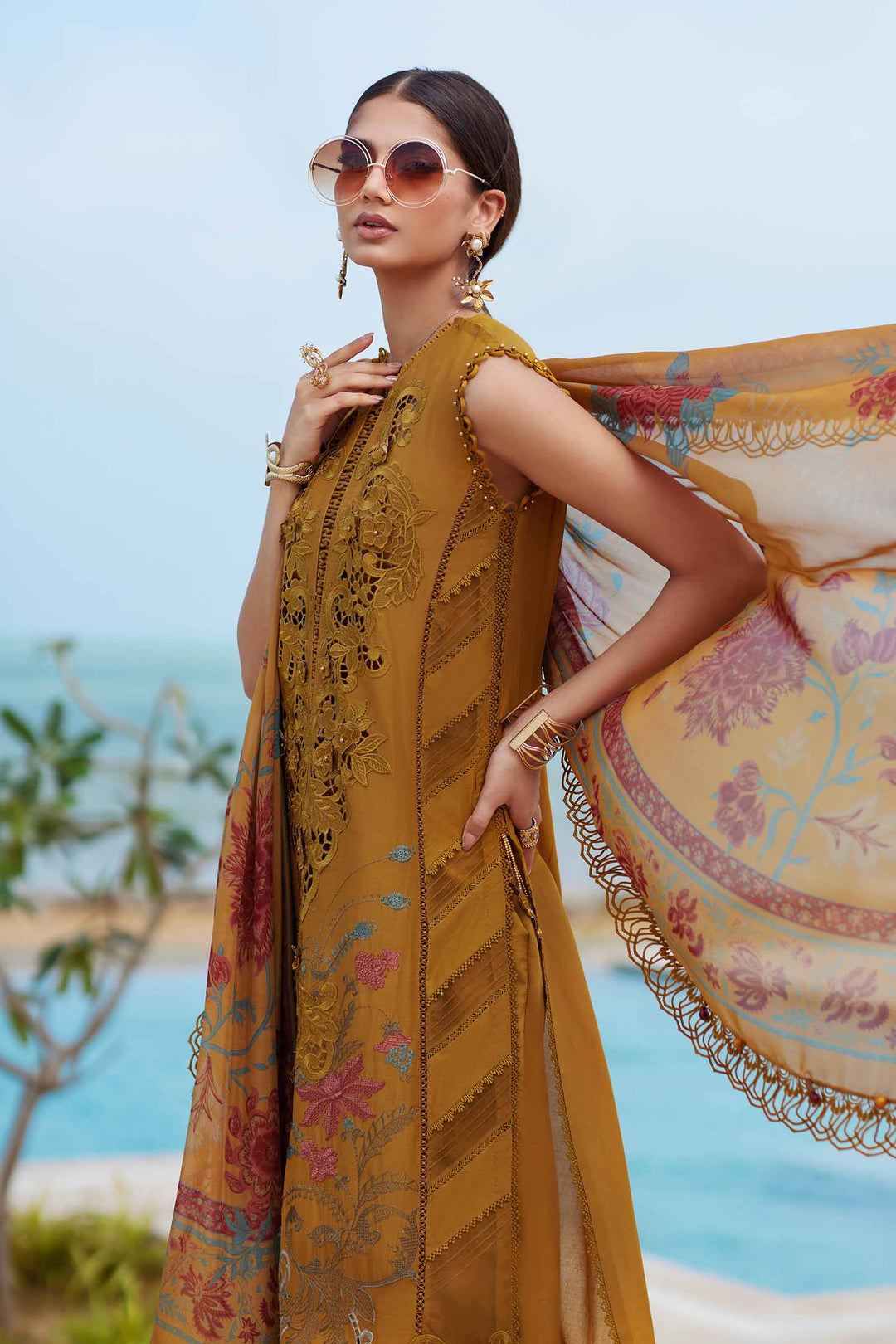 3 Piece Embroidered Lawn Suit | EID LAWN-25-06