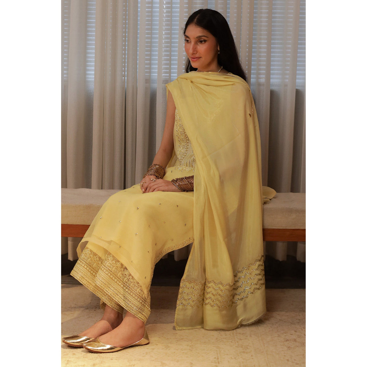 LEMON YELLOW OUTFIT | CHAMPA' 25 | DYOT