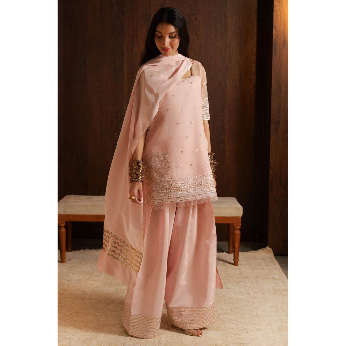 LIGHT PINK OUTFIT | CHAMPA' 25 | DYOT