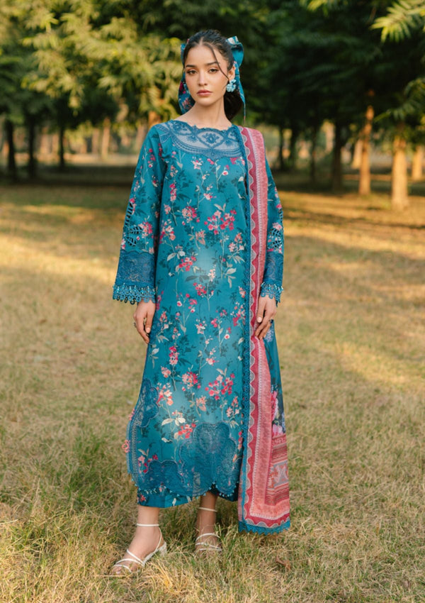 Lawn - Parishay - Ivy Bloom Printkari - D#07